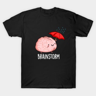 Brain Storm Cute Anatomy Pun T-Shirt